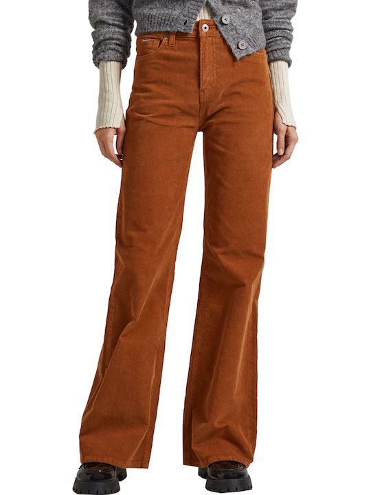 Pepe Jeans 'willa' Women's Fabric Trousers Flar...