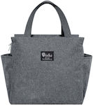 Amber Insulated Bag 9 liters L25 x W14 x H25cm. Gray