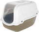 Kerbl Minka Cat Toilet Closed with Filter Brown...
