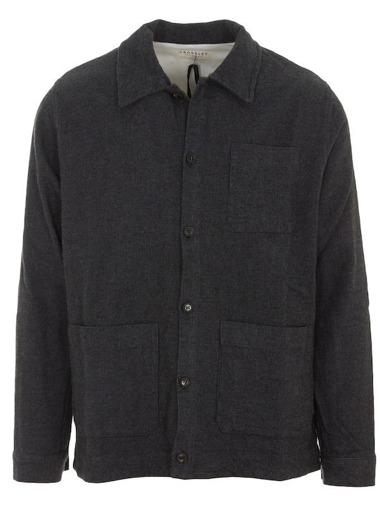 Μακρυμάνικo Overshirt Γκρι