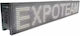 ExpoLedTeam Rolling LED Sign Double Sided Water...