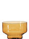 Atmosphera Fallon Dekorative Schale Glas Braune 29x20cm
