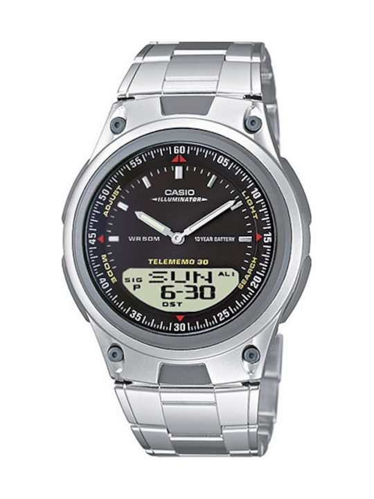 Casio Digital Herrenuhr 40mm Chronograph Batter...