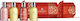 Molton Brown Floral & Fruity Christmas Cracker Hautpflegeset für Reinigung Körperreinigung 4Stück