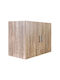 HomeMarkt Jaslyn Rechteckige Loft-Schrank aus Spanplatte Sonoma 80x60x42cm HM350.02