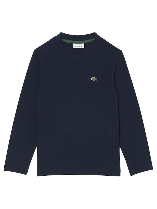 Lacoste Kids Blouse Long Sleeve Navy Blue