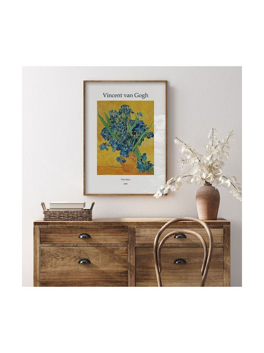 Walls "vase Irises" Rahmen Kopie von Van Gogh H...