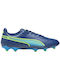 Puma King Match FG/AG Χαμηλά Ποδοσφαιρικά Παπούτσια με Τάπες Μπλε