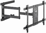 Gembird WM-80ST-05 Wall TV Mount with Arm up to 80" and 50kg Black