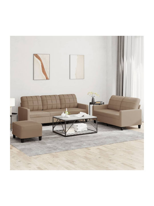 Σετ Σαλονιού 3-Sitzer & 2-Sitzer & Hocker