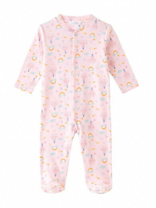 Amomi Babystrampler Langärmliges Rosa