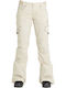 Billabong Nela U6PF21BIF0_0092 Pantaloni de schi și snowboard pentru femei Ski & Snowboard Alb