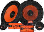 Gas Audio Power Car Speaker Set Mad 5" (2 Way)