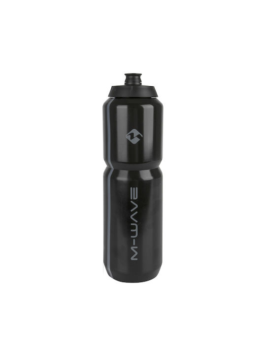 M-Wave Pbo Water Bottle Plastic Bike 1000ml Black