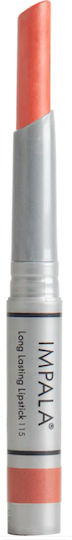 Impala Cosmetics Κλασικό Κραγιόν Metallic 115 Orange Metallic