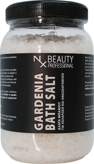 NX Beauty Professional Bath Salt with Fragrance Gardenia 1000gr