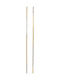 Mertzios.gr Zweifarbig Kette Nacken Theta aus Gold 14K Dünn Dicke 1.9mm und Länge 45cm