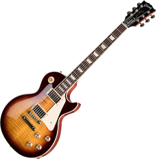 Gibson Standard '60s Електрическа Китара Единичен разрез Bourbon Burst с Калъф