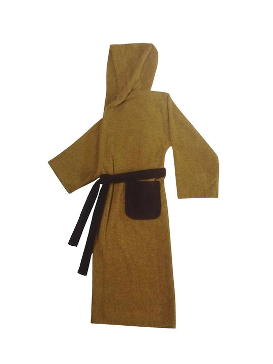 National Geographic Men's Bathrobe Yellow