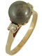 Kiriakos Gofas Inel Solitar din Aur 18K cu Diamant