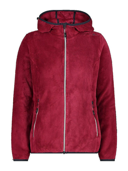 CMP Women's Cardigan Burgundy