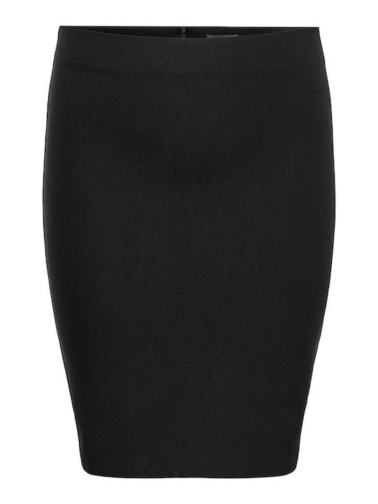 Only Midi Skirt in Black color