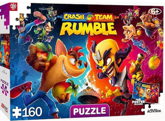 Kids Puzzle Crash Team Rumble for 6+ years old+ Years 160pcs Good Loot