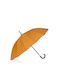 Gotta Regenschirm mit Gehstock Orange