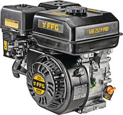 FFG Ghe 212 P Pro Benzinmotor 7hp Horizontal Achsenorientierung FFG Ghe 212 P Pro Benzinmotor 7hp Horizontal Achsenorientierung