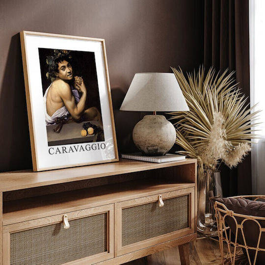 Walls "sick Bacchus" Frame Paper 40x50cm