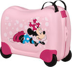 Samsonite Children's Cabin Travel Suitcase Pink with 4 Wheels
