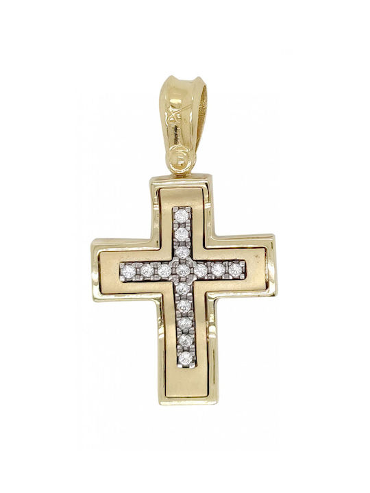 Mertzios.gr Gold Kreuz 14K