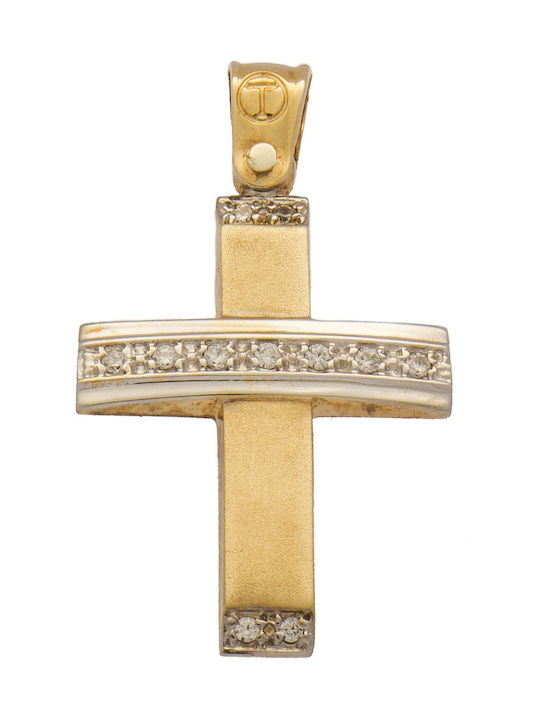 Mertzios.gr Gold Kreuz 14K