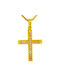 Xrisokosmima Women's Gold Cross 14K