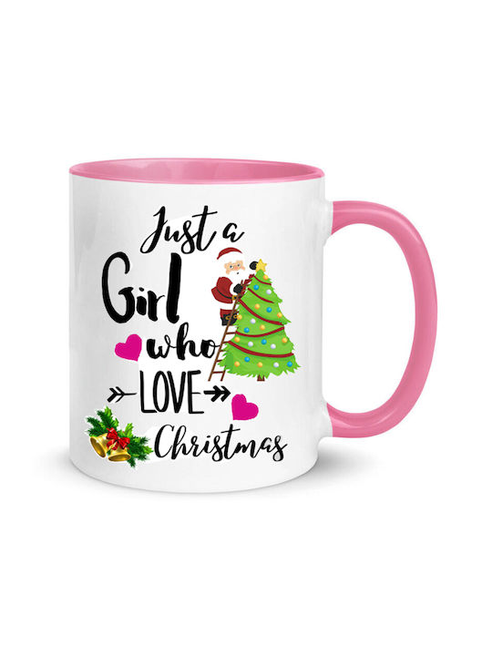 Christmas Mug Ceramic White 1pcs