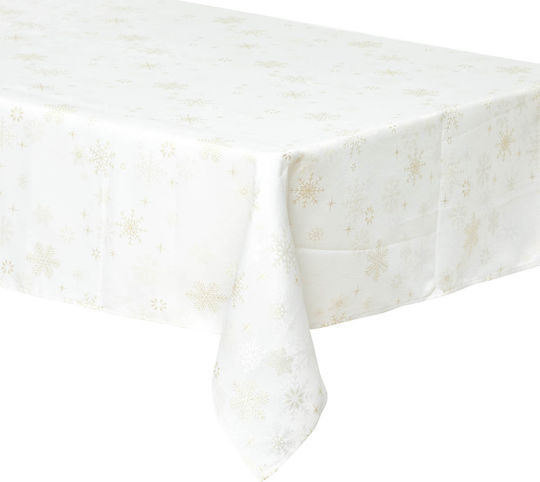 A-s Christmas Tablecloth Gold L360xW140cm.