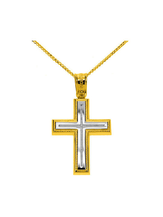 Xrisokosmima Men's Gold Cross 14K