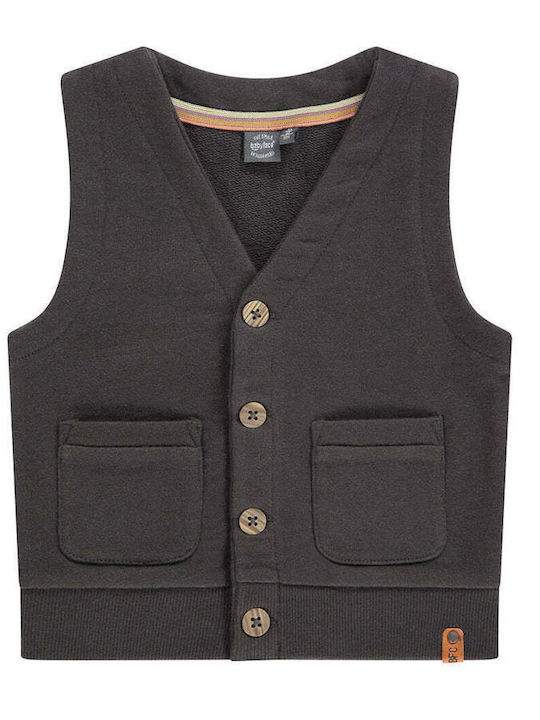 Babyface Kids Vest Cotton Gray