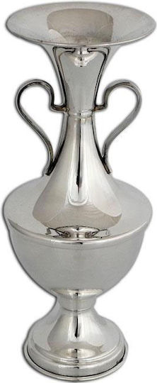 SilverBrand.gr Βάζο Ασημένιο Ασημί 7xΥ19cm