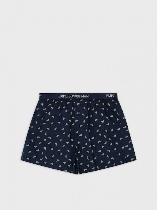 Men's Boxer White with Patterns