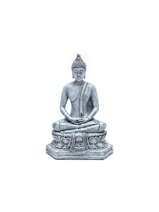 Niyamas Dekorativer Buddha aus Polyresin 13x8x18cm 1Stück