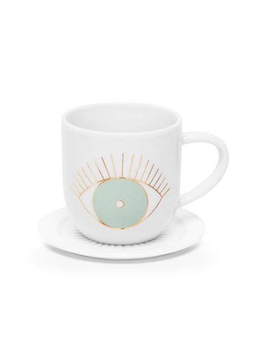 Raeder Чаша Еспресо от Порцелан Бял