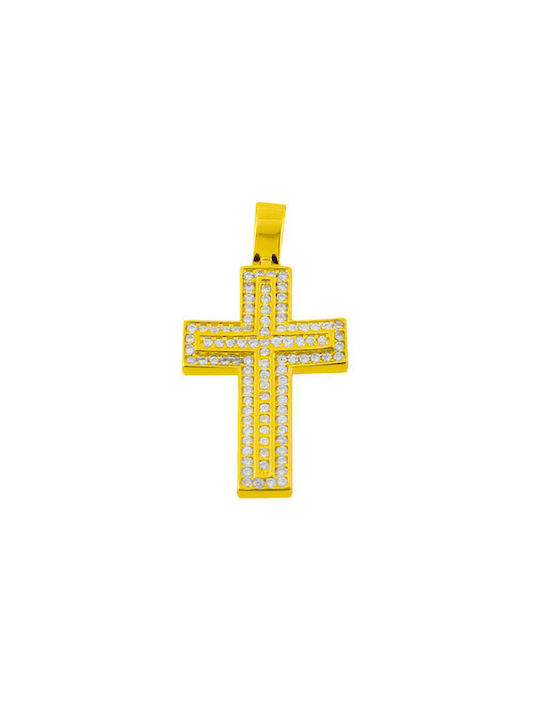 Femeiesc Aur Cruce 14K