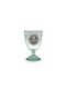 Glass Drops Glas Wasser aus Glas in Grün Farbe 250ml