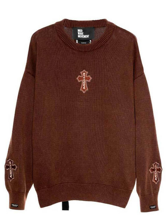 Women's Long Sleeve Sweater Brown
