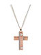 Vitopoulos Women's Rose Gold Plated Cross