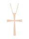 Vitopoulos Women's Rose Gold Cross 14K