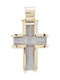 Vitopoulos Men's Gold Cross 14K