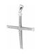 Chrilia White Gold Cross 18K