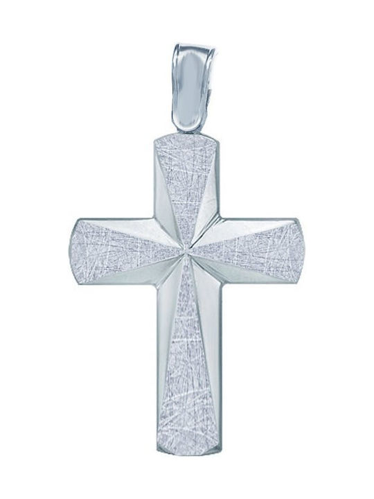 Savvidis White Gold Cross 14K